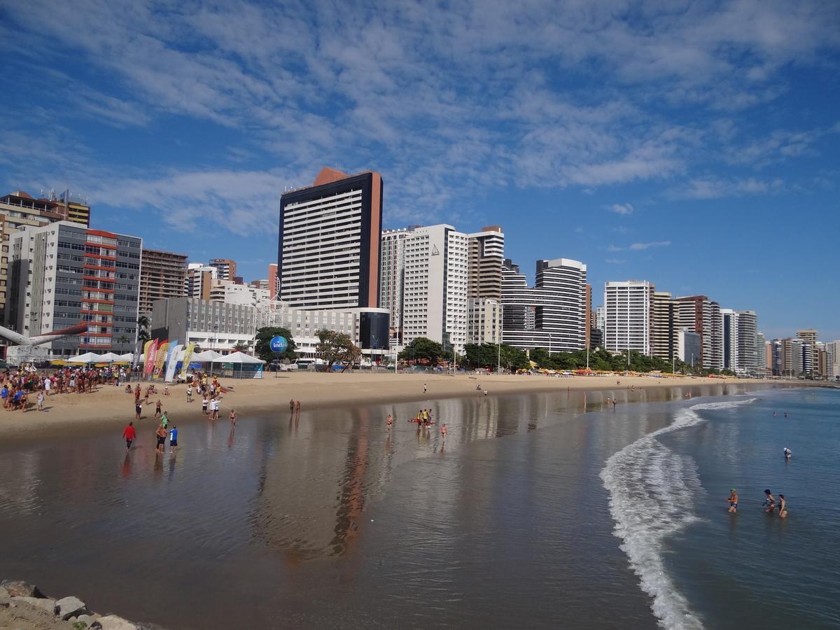 Apartamento Em Andar Alto Com Vista Mar Meireles Форталеза Екстериор снимка