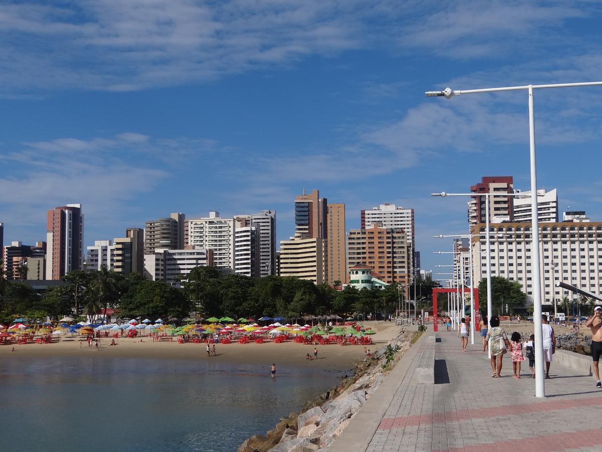 Apartamento Em Andar Alto Com Vista Mar Meireles Форталеза Екстериор снимка